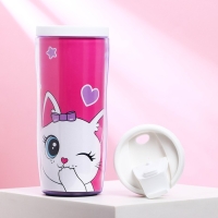 Термостакан со вставкой «Кошечка» 350 мл Термостакан со вставкой «Кошечка» 350 мл