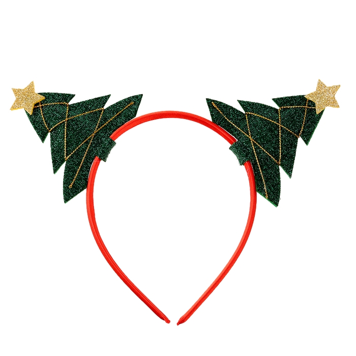 Новый год! Карнавальный ободок &laquo;Ёлочки иголочки&raquo;, цвет МИКС