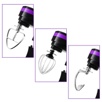 Миксер Kitfort КТ-3044-1, планетарный, 1000 Вт, 4 л, 6 скоростей, черно-фиолетовый Миксер Kitfort КТ-3044-1, планетарный, 1000 Вт, 4 л, 6 скоростей, черно-фиолетовый