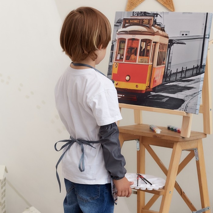 Фартук с нарукавниками детский Этель &laquo;Весёлый алфавит&raquo;, 49 х 39 см