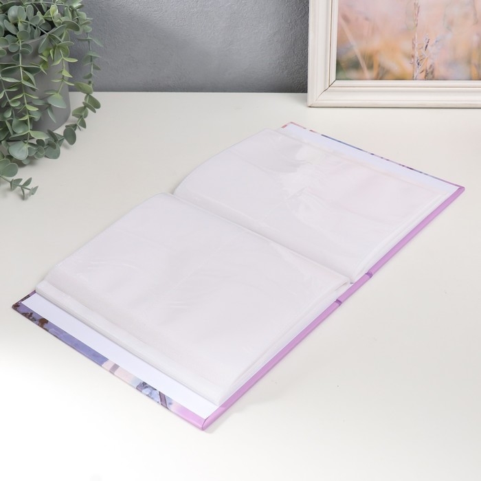 Фотоальбом на 200 фото 10х15 см, пластик. листы "watercolor travel" Париж