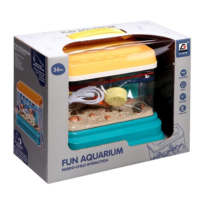 Интерактивная игрушка «Аквариум», 2 рыбки Интерактивная игрушка «Аквариум», 2 рыбки