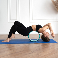 Йога-колесо Sangh «Лотос», 33×13 см, цвет мятный Йога-колесо Sangh «Лотос», 33×13 см, цвет мятный