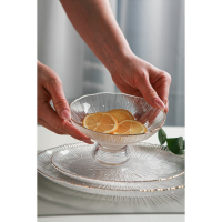 Ваза из стекла для фруктов «Фейверк», 350 мл, 15×7,5 см, цвет прозрачный Ваза из стекла для фруктов «Фейверк», 350 мл, 15×7,5 см, цвет прозрачный