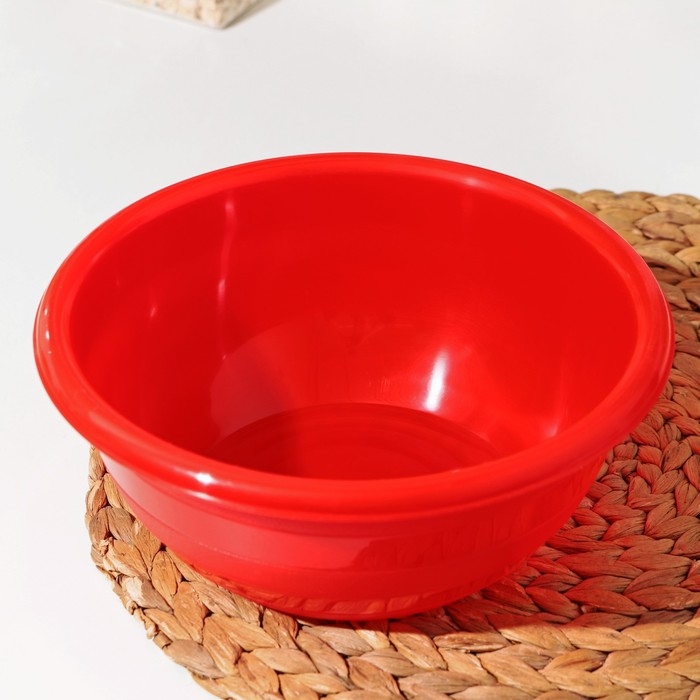 Миска с крышкой, 2,1 л, цвет МИКС Миска с крышкой, 2,1 л, цвет МИКС