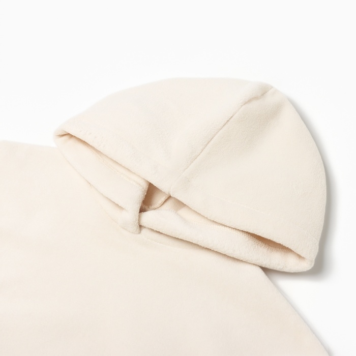 Костюм (худи и брюки) детский MINAKU: Fleece Soft, цвет бежевый, рост 134 см Костюм (худи и брюки) детский MINAKU: Fleece Soft, цвет бежевый, рост 134 см