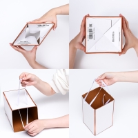 Коробка складная, красная, 17 х 25 см Коробка складная, красная, 17 х 25 см