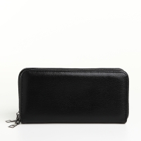 Портмоне-клатч мужской на молнии TEXTURA, цвет чёрный Портмоне-клатч мужской на молнии TEXTURA, цвет чёрный