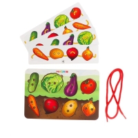 Шнуровка &laquo;Овощи&raquo;