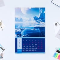 Календарь перекидной на ригеле "Далекие планеты" 2025 год, 30 х 45 см