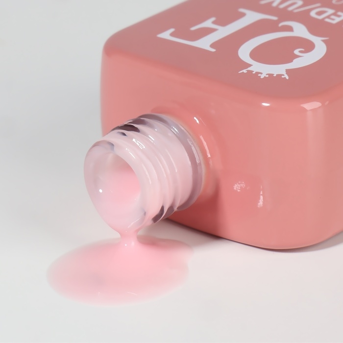 Гель лак для ногтей &laquo;GENTLE&raquo;, 3-х фазный, 10 мл, LED/UV, цвет розовый (1)