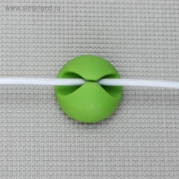 Зажимы для проводов, 6 шт, цвет МИКС Зажимы для проводов, 6 шт, цвет МИКС