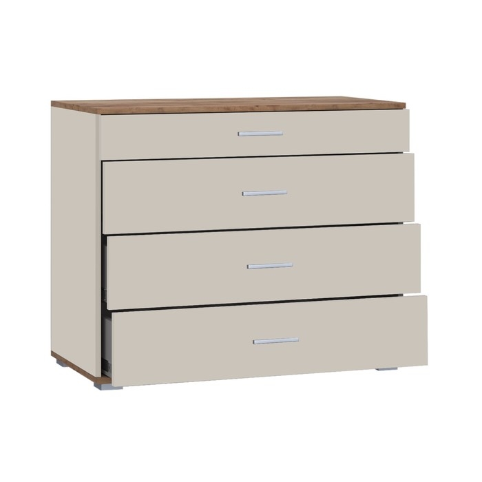 Комод Афина, 922х426х760, Дуб крафт золотой/Кашемир