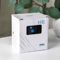 Кружка керамическая с ложкой &laquo;Гербарий&raquo;, 350 мл