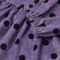 Платье детское вельветовое KAFTAN "Горошек" р.28 (86-92 см) Платье детское вельветовое KAFTAN "Горошек" р.28 (86-92 см)