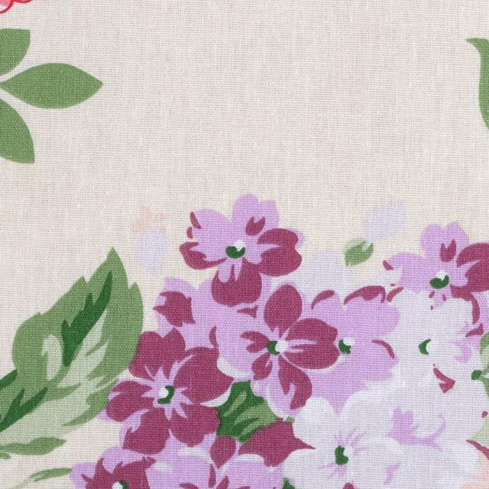 Простыня Этель 150*220см "Сирень", 100% хлопок, бязь, 125 г/м&sup2;