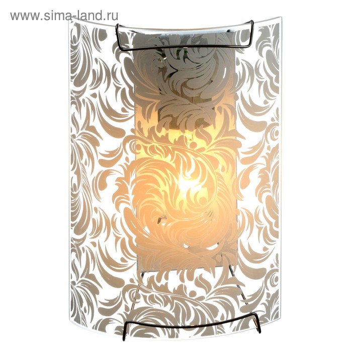 Светильник настенно-потолочный Светильник настенно-потолочный "Перья" E27 60Вт 22х15см.