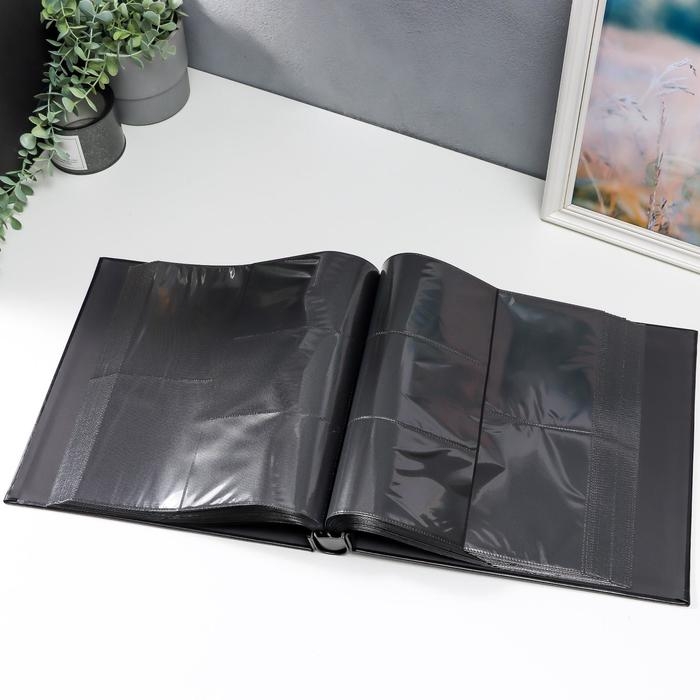 Фотоальбом на 600 фото 10х15 Фотоальбом на 600 фото 10х15 "Деревце" кожзам, чёрный