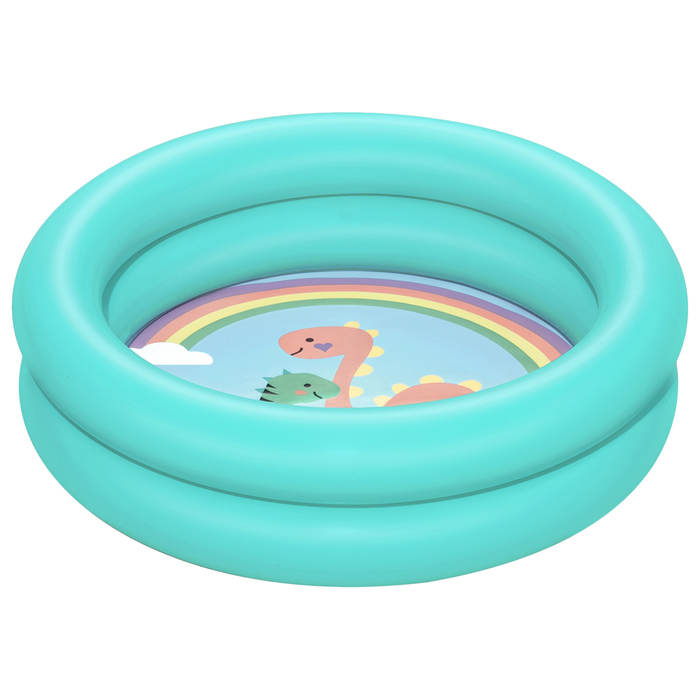 Бассейн надувной, 61 х 15 см, от 2 лет, цвет МИКС, 51061 Bestway