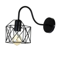 Бра 2530/1 E27 40Вт черный 12х16 см Бра 2530/1 E27 40Вт черный 12х16 см