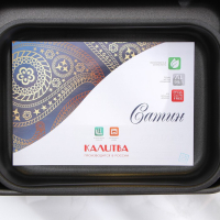 Набор противней с цельными ручками, без крышек, 2 предмета: 19×25 см, 23×30 см, h=6 см, антипригарное покрытие, цвет синий Набор противней с цельными ручками, без крышек, 2 предмета: 19×25 см, 23×30 см, h=6 см, антипригарное покрытие, цвет синий