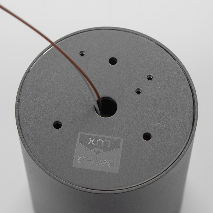 Светильник Светильник "Балло" GU10 черно-золотой 8,5х8,5х10 см