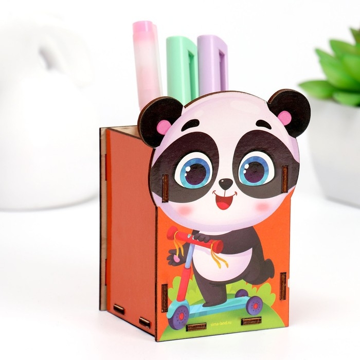 Органайзер для хранения канцелярии «Панда» Органайзер для хранения канцелярии «Панда»