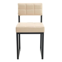 Стул "Лофт 3", Черный/Молочная рептилия Стул "Лофт 3", Черный/Молочная рептилия