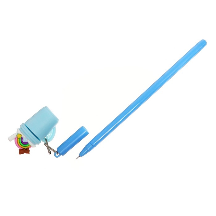 Ручка гелевая-прикол Calligrata "Коктейль", микс