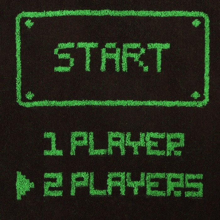 Полотенце махровое Этель Game menu, 70х130 см, 100% хлопок, 420 г/м2