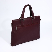 Сумка деловая TEXTURA, большой размер, цвет бордовый Сумка деловая TEXTURA, большой размер, цвет бордовый