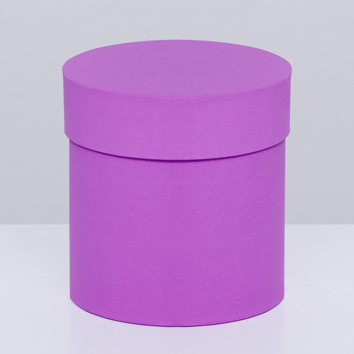 Шляпная коробка сирень, 13 х 13 см Шляпная коробка сирень, 13 х 13 см