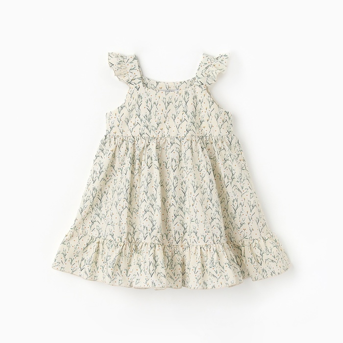 Сарафан для девочки MINAKU &laquo;Ромашки&raquo;, цвет молочный, рост 116 см