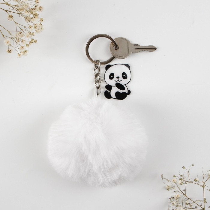 Брелок для ключей пушистик, детский &laquo;Отпадный пушистик&raquo;, 9 х 10 см