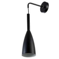 Бра "Капля" Е27 40Вт черный 10х10х35-135см Бра "Капля" Е27 40Вт черный 10х10х35-135см