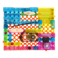 Конструктор блочный-электронный &laquo;Электронный лабиринт&raquo;, 72 схемы, 34 детали