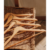 Плечики - вешалки для одежды SL Home, 4 шт, дерево лотос, 44&times;24,5 см