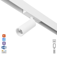 Светильник трековый ULTRA "Акцент" LED 9Вт 3000K-5700К CRI90 белый 4,4х4,4х11,2см Светильник трековый ULTRA "Акцент" LED 9Вт 3000K-5700К CRI90 белый 4,4х4,4х11,2см