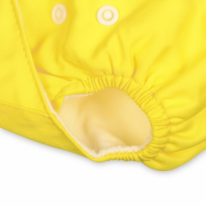 Многоразовый подгузник, 3-15 кг, цвет желтый, Крошка Я Многоразовый подгузник, 3-15 кг, цвет желтый, Крошка Я