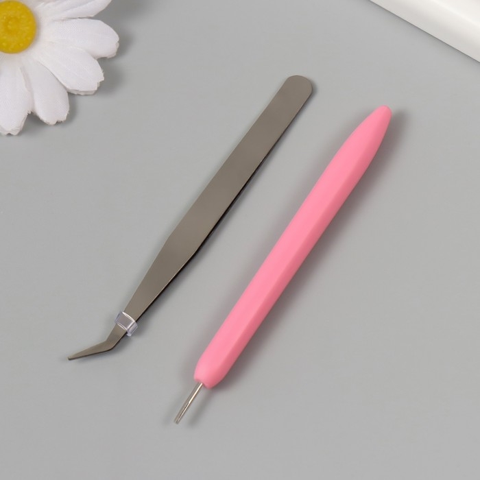 Набор для квиллинга 170 полосок с инструментами "Черепаха и кораллы" 25х33,7 см