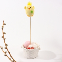 Пасхальный декор на палочке «Цыпленок», 5,5 × 7,5 × 33 см Пасхальный декор на палочке «Цыпленок», 5,5 × 7,5 × 33 см