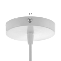 Светильник "Моди" Е27 40Вт белый 24х24х20-100 см Светильник "Моди" Е27 40Вт белый 24х24х20-100 см