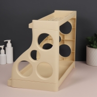 Органайзер для хранения, 2 секции, 39 &times; 24,5 &times; 30,5 см, цвет бежевый