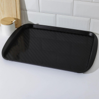 Поднос, 49&times;35 см, цвет чёрный