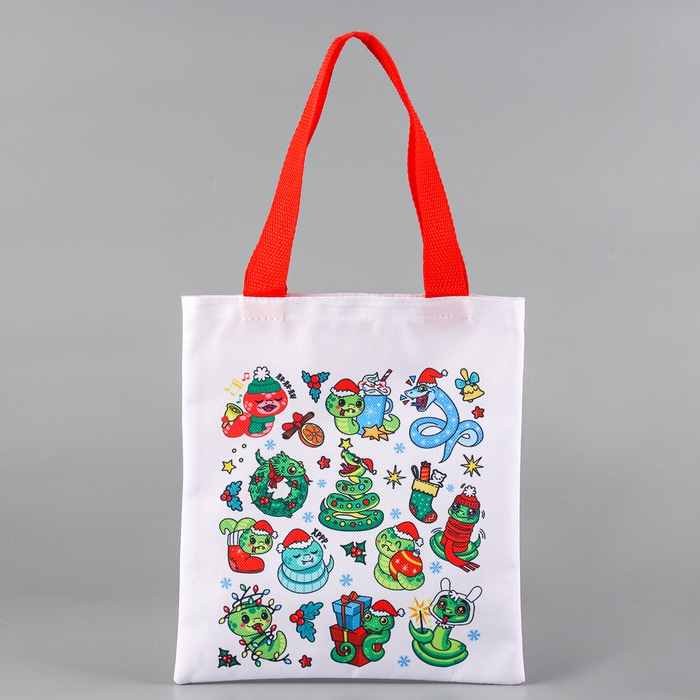 Новый год! Мешок для конфет &laquo;Змея: Стикеры&raquo;