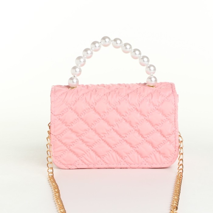 Сумка детская для девочки на молнии &laquo;Выбражулька&raquo;, цвет розовый