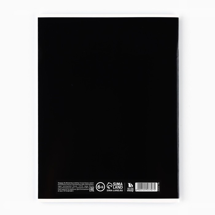 Тетрадь в клетку А4, 80 листов на скрепке &laquo;1 сентября:Приснилось, что выспался&raquo;