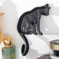 Крючок декоративный металл "Кошечка" 9х3х18 см Крючок декоративный металл "Кошечка" 9х3х18 см