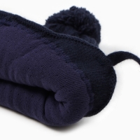 Шапка детская, цвет синий, размер 52-54