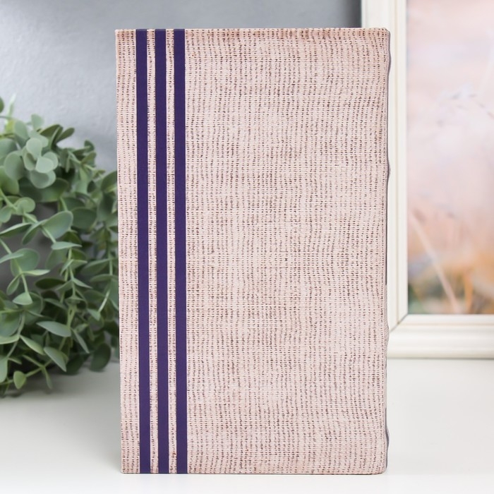 Сейф-книга дерево кожзам Сейф-книга дерево кожзам "Якорь" 21х13х5 см